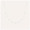Stroili Collana Multi Punto Luce Claire Oro Bianco Cubic Zirconia