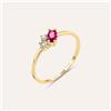 Stroili Anello Fantasia Claire Oro Giallo Cubic Zirconia