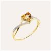 Stroili Anello Amélie Oro Giallo Citrino Cubic Zirconia
