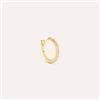 Stroili Mono Orecchino A Cerchio Claire Oro Giallo Cubic Zirconia