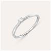 Stroili Anello Solitario Grace Oro Bianco Diamante