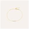 Stroili Bracciale Doppio Punto Luce Claire Oro Giallo Cubic Zirconia