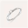 Stroili Anello Solitario Grace Oro Bianco Diamante