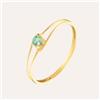 Stroili Anello Solitario Charlotte Oro Giallo Smeraldo