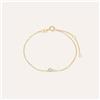 Stroili Bracciale Gabrielle Oro Giallo Perla D'Acqua Dolce Cubic Zirconia