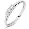 Stroili Anello Trilogy Grace Oro Bianco Diamante