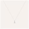 Stroili Collana Claire Oro Bianco Cubic Zirconia