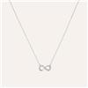Stroili Collana Claire Oro Bianco Cubic Zirconia