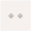 Stroili Orecchini Lobo Claire Oro Bianco Cubic Zirconia