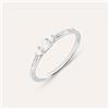 Stroili Anello Trilogy Grace Oro Bianco Diamante