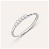 Stroili Anello Riviere Grace Oro Bianco Diamante