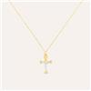 Stroili Collana Cristo Holy Oro Bicolore Giallo / Bianco