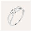 Stroili Anello Fascia Sophia Oro Bianco Diamante