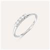 Stroili Anello Riviere Grace Oro Bianco Diamante
