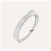 Stroili Anello Fascia Sophia Oro Bianco Diamante