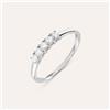 Stroili Anello Riviere Grace Oro Bianco Diamante