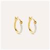 Stroili Orecchini A Cerchio Grace Oro Giallo Diamante