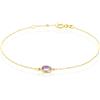 Stroili Bracciale Amélie Oro Giallo Ametista