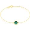 Stroili Bracciale Beverly Oro Giallo Malachite