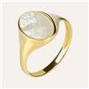 Stroili Anello Chevalier Beverly Oro Giallo Madreperla