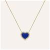 Stroili Collana Beverly Oro Giallo Lapislazzuli Cubic Zirconia