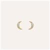 Stroili Orecchini Lobo Bon Ton Oro Giallo Cubic Zirconia