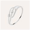 Stroili Anello Trilogy Grace Oro Bianco Diamante