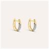 Stroili Orecchini A Cerchio Claire Oro Giallo Cubic Zirconia