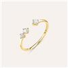 Stroili Anello Trilogy Diamade Glam Oro Giallo Diamante Lab-Grown