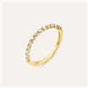 Stroili Anello Semi-eternity Diamade Glam Oro Giallo Diamante Lab-Grown