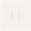 Stroili Orecchini Pendenti Claire Oro Bianco Cubic Zirconia