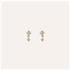 Stroili Orecchini Lobo Diamade Glam Oro Giallo Diamante Lab-Grown