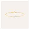 Stroili Bracciale Punto Luce Claire Oro Giallo Cubic Zirconia