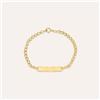 Stroili Bracciale Con Targhetta Holy Oro Giallo