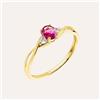 Stroili Anello Charlotte Oro Giallo Rubino Diamante