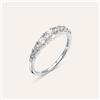 Stroili Anello Riviere Claire Oro Bianco Cubic Zirconia