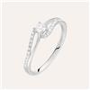 Stroili Anello Solitario Grace Oro Bianco Diamante