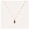 Stroili Collana Charlotte Oro Giallo Rubino Diamante