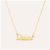 Stroili Collana Diletta Gold Names Oro Giallo