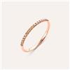Stroili Anello Semi-eternity Sophia Oro Rosa Diamante