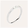 Stroili Anello Solitario Grace Oro Bianco Diamante