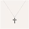 Stroili Collana Charlotte Oro Bianco Zaffiro Diamante
