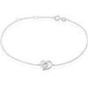 Stroili Bracciale Amélie Oro Bianco Topazio Cubic Zirconia