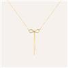 Stroili Collana Fiocco Beverly Oro Giallo Cubic Zirconia