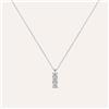 Stroili Collana Trilogy Claire Oro Bianco Cubic Zirconia