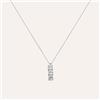 Stroili Collana Trilogy Claire Oro Bianco Cubic Zirconia