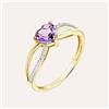 Stroili Anello Amélie Oro Giallo Ametista Cubic Zirconia