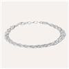 Stroili Bracciale Catena Silver Collection Argento Rodiato