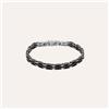 Stroili Bracciale Man Code Acciaio Bicolore Bianco / Nero