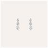 Stroili Orecchini Lobo Trilogy Silver Elegance Argento Rodiato Cubic Zirconia